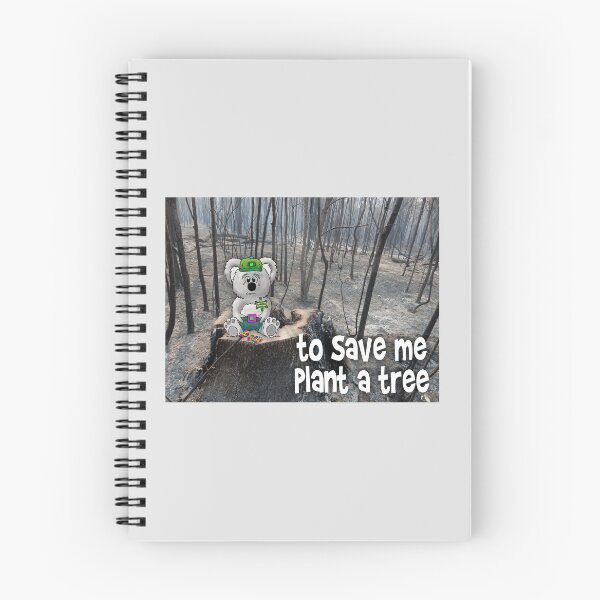 Item preview, Australian Koala pleading to plant trees designed and sold by ClarkChris.