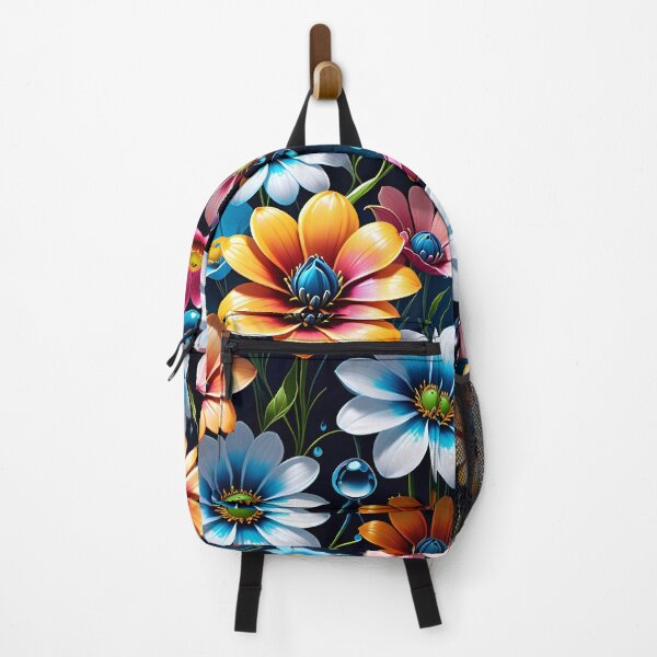 Item preview, Fantasy Flower Pattern With Water Droplets designed and sold by TheArtOfPat.