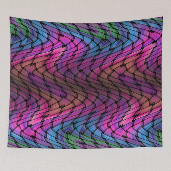 Item preview, Psychedelic Basket Waves  designed and sold by the1249.