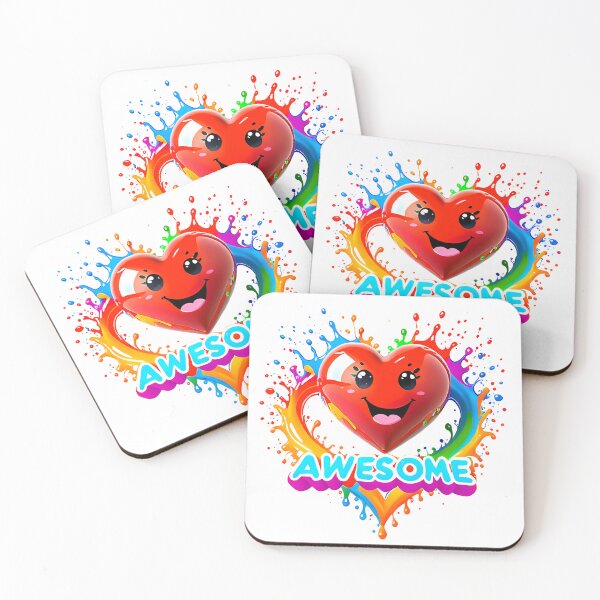 Item preview, Heart Awesome Beautiful Colors designed and sold by LKozerski.