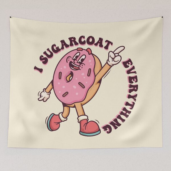Item preview, Funny Quote I Sugarcoat Everything designed and sold by bolimj.