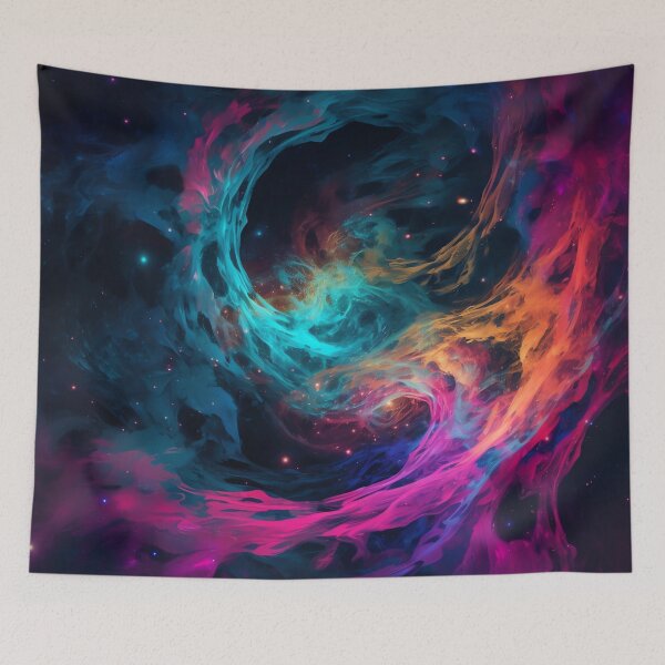 Item preview,  Abstract Watercolor View Of The Galaxy designed and sold by StephanieLZ.