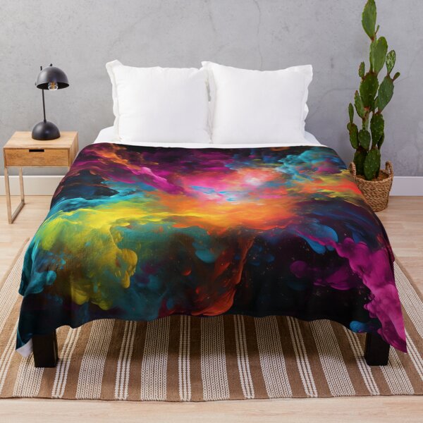 Item preview,  Vibrant Abstract Watercolor Interpretation of Space designed and sold by StephanieLZ.