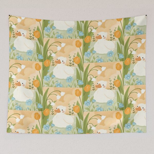 Item preview, Duck & Flowers designed and sold by jennysselling.