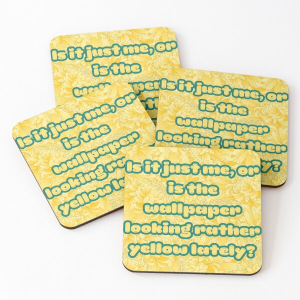Item preview, Don't Let 'em Gaslight you -- Yellow Wallpaper designed and sold by Sibling-Revelry.