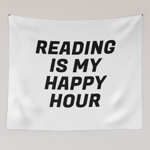 Item preview, Reading  Is My Happy Hour designed and sold by Inspirationmotivation.