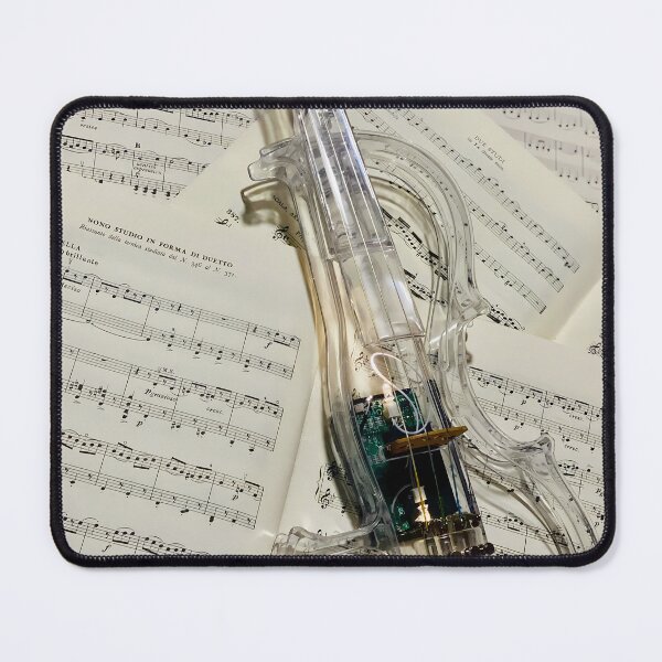 Item preview, violin on notes designed and sold by eriktartufo.