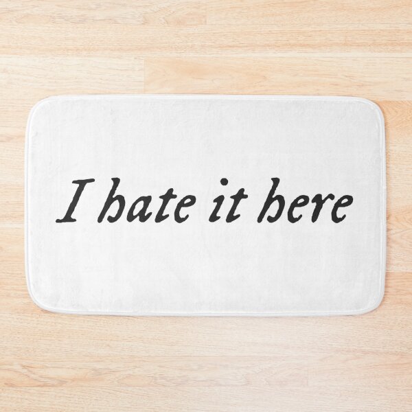 Item preview, I hate it here (folklore style) designed and sold by sarabye.