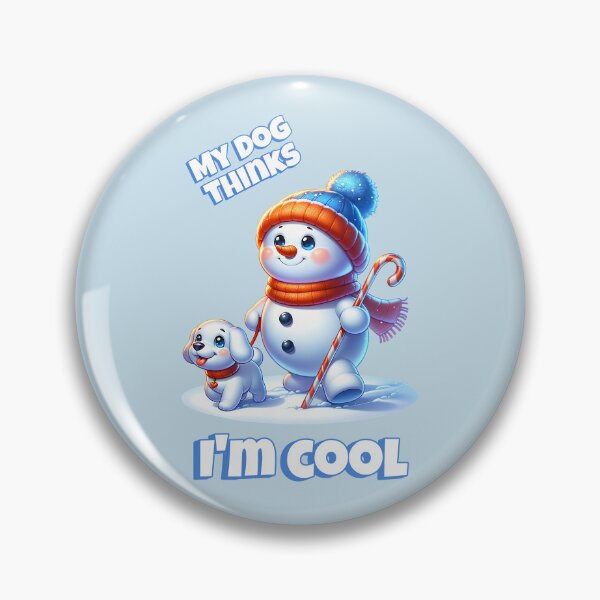 Item preview, My Dog Thinks I'm Cool designed and sold by SilverFoxxShop.