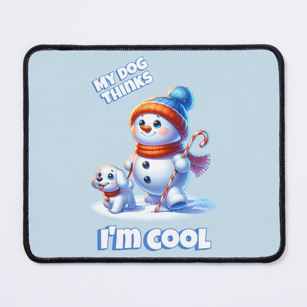 Item preview, My Dog Thinks I'm Cool designed and sold by SilverFoxxShop.
