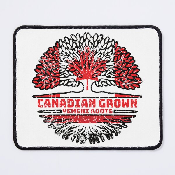 Item preview, Yemen Yemeni Canadian Canada Tree Roots Flag designed and sold by FlagX.