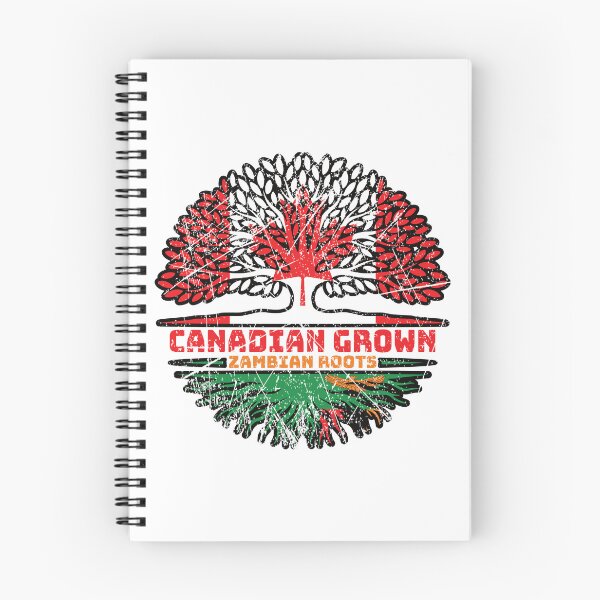 Item preview, Zambia Zambian Canadian Canada Tree Roots Flag designed and sold by FlagX.