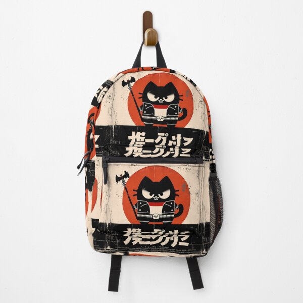 Item preview, Kawaii Defiant Urban Warrior Cat Vintage Japanese designed and sold by IAPICTURE.