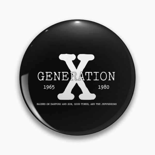Item preview, Generation X - Raised on Black Sitcoms designed and sold by UrbanApparel.