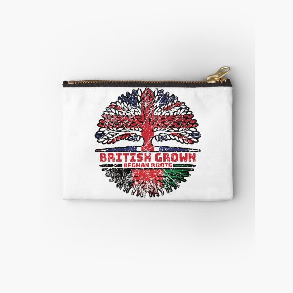 Item preview, Afghanistan Afghan Uk United Kingdom British Tree Roots Flag designed and sold by FlagX.