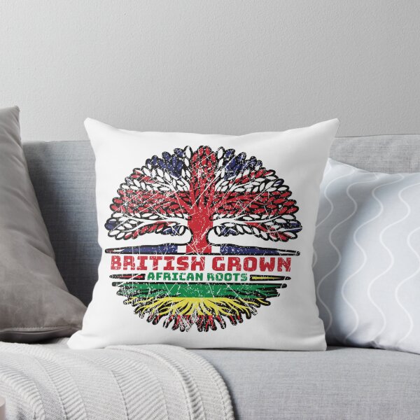 Item preview, Africa African Uk United Kingdom British Tree Roots Flag designed and sold by FlagX.