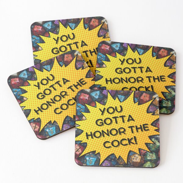 Item preview, You gotta honor the cock! (Dice Joke) designed and sold by Sibling-Revelry.