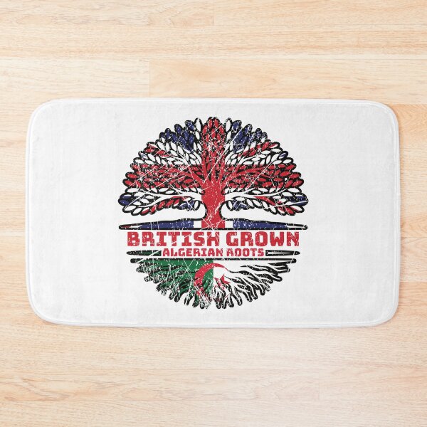 Item preview, Algeria Algerian Uk United Kingdom British Tree Roots Flag designed and sold by FlagX.