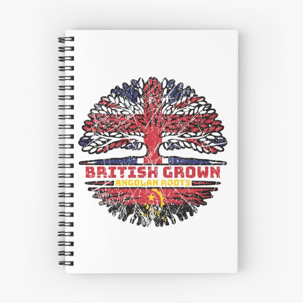 Item preview, Angola Angolan Uk United Kingdom British Tree Roots Flag designed and sold by FlagX.