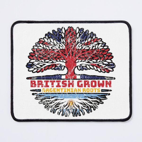 Item preview, Argentina Argentine Argentinean Argentinian Uk United Kingdom British Tree Roots Flag designed and sold by FlagX.