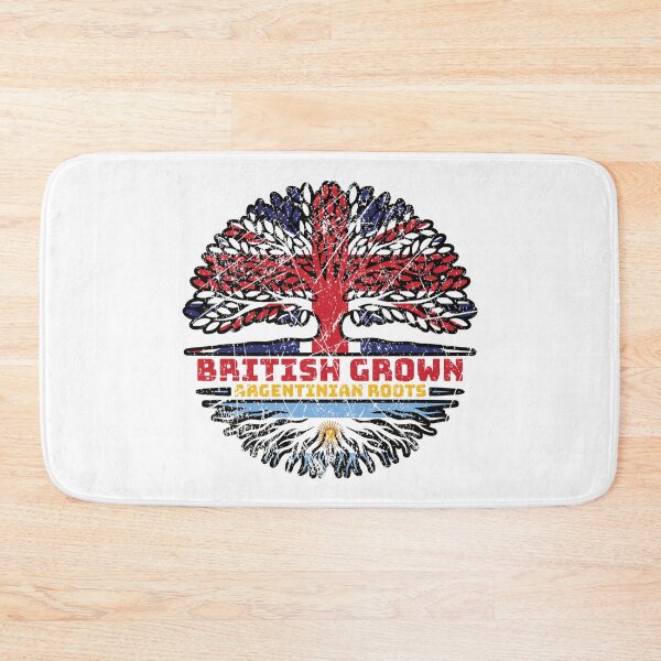 Item preview, Argentina Argentine Argentinean Argentinian Uk United Kingdom British Tree Roots Flag designed and sold by FlagX.