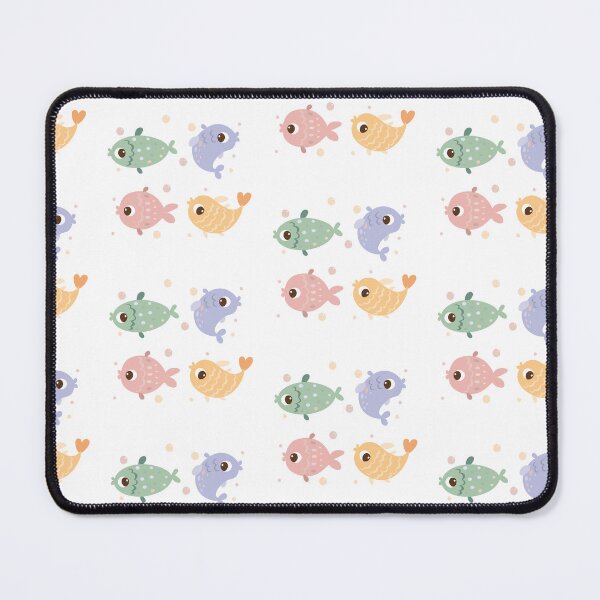 Item preview, "Vibrant Aquatic Symphony: Set of Colored Fishes" designed and sold by hjian8219.
