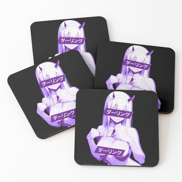 Item preview, Darling Zero Two Franxx #4 Monochrome purple pastel aesthetic designed and sold by MikaseSan.
