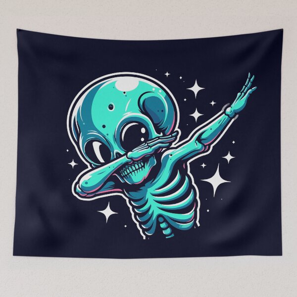 Item preview, Dabbing Alien Skeleton designed and sold by Designowner.