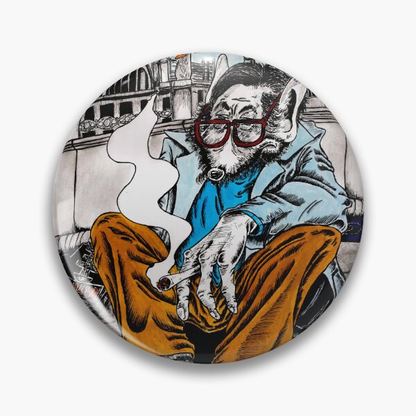 Item preview, The Writer Julio cortazar like a Rat designed and sold by ThiagoSouzaRats.