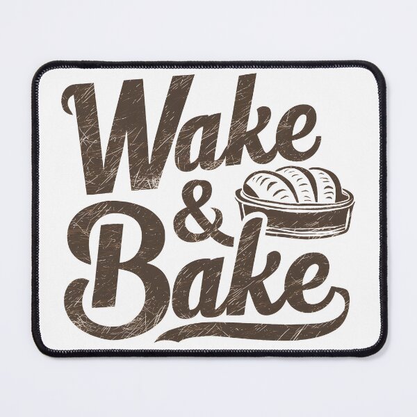 Item preview, Bread Baking Wake And Bake Baker Bakery designed and sold by cimibaka25.