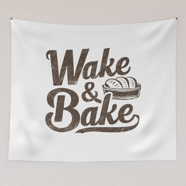 Item preview, Bread Baking Wake And Bake Baker Bakery designed and sold by cimibaka25.