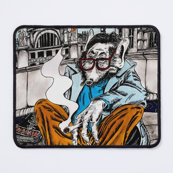 Item preview, The Writer Julio cortazar like a Rat designed and sold by ThiagoSouzaRats.