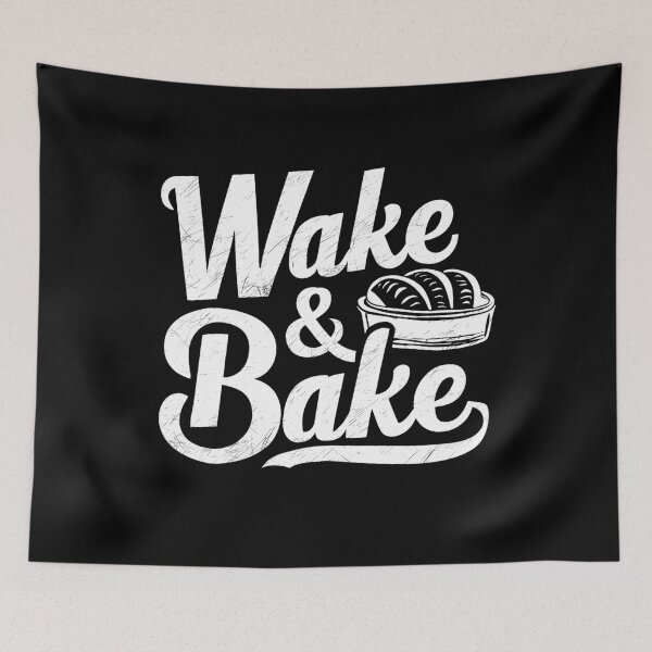 Item preview, Bread Baking Wake And Bake Baker Bakery designed and sold by cimibaka25.