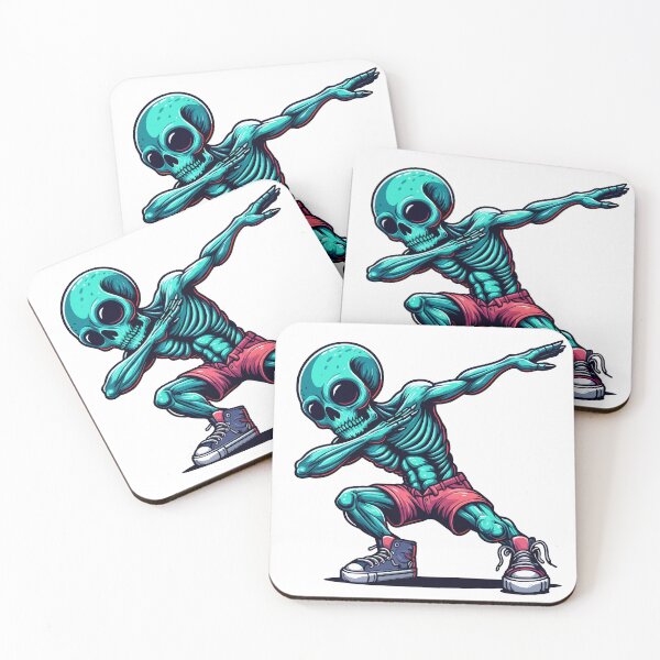 Item preview, Dabbing Skeleton - Cool Alien designed and sold by Designowner.
