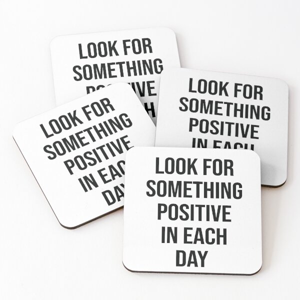 Item preview, LOOK FOR SOMETHING POSITIVE IN EACH DAY designed and sold by thewolf988.