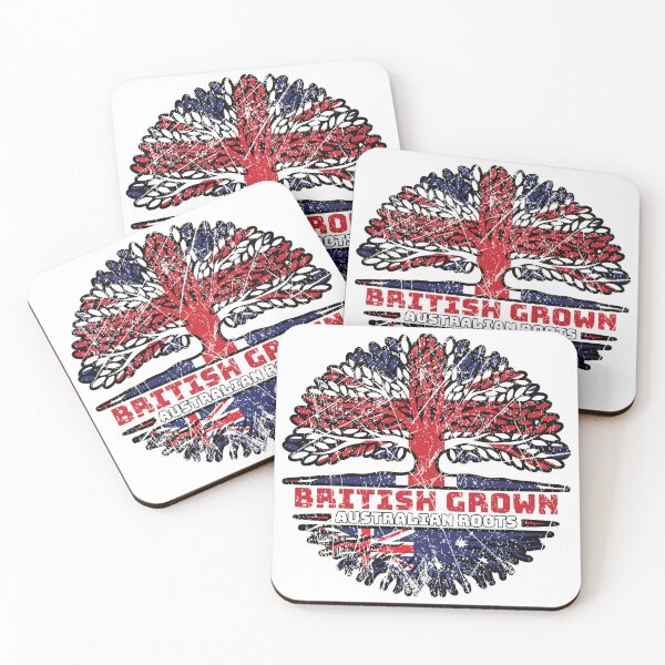 Item preview, Australia Australian Uk United Kingdom British Tree Roots Flag designed and sold by FlagX.