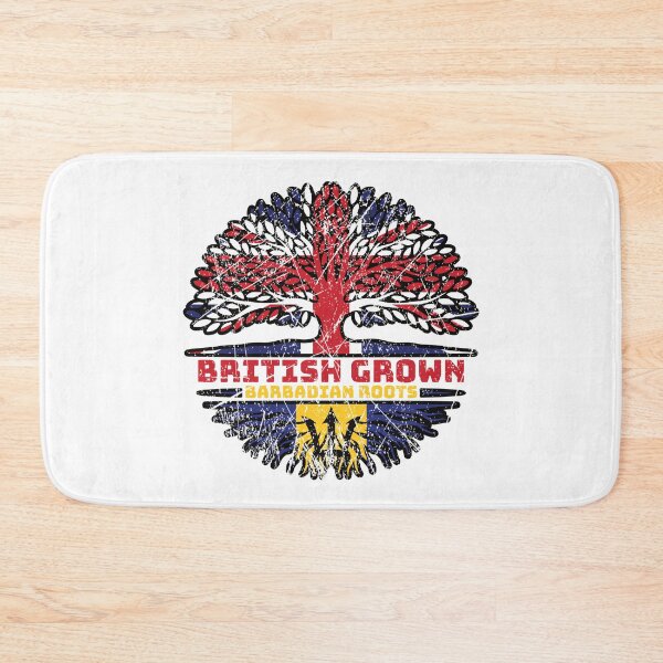 Item preview, Barbados Barbadian Uk United Kingdom British Tree Roots Flag designed and sold by FlagX.