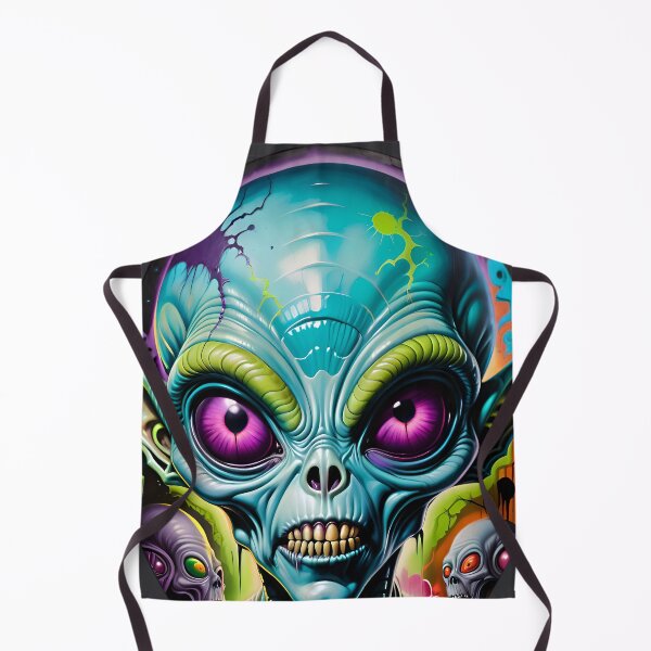 Item preview, Cool Space Alien Graffiti Art designed and sold by TheArtOfPat.