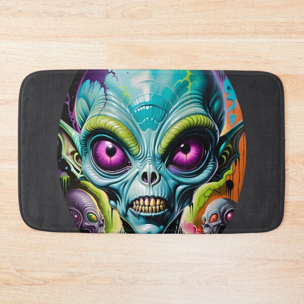 Item preview, Cool Space Alien Graffiti Art designed and sold by TheArtOfPat.