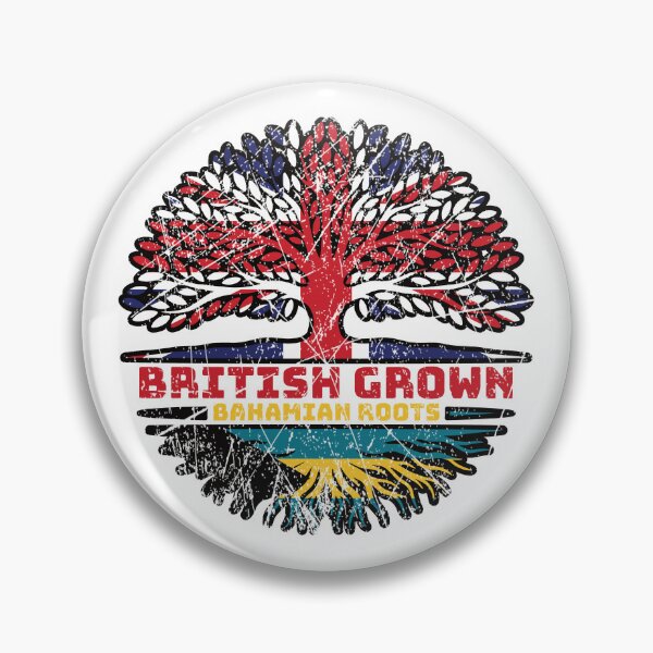 Item preview, Bahamas Bahamian Uk United Kingdom British Tree Roots Flag designed and sold by FlagX.