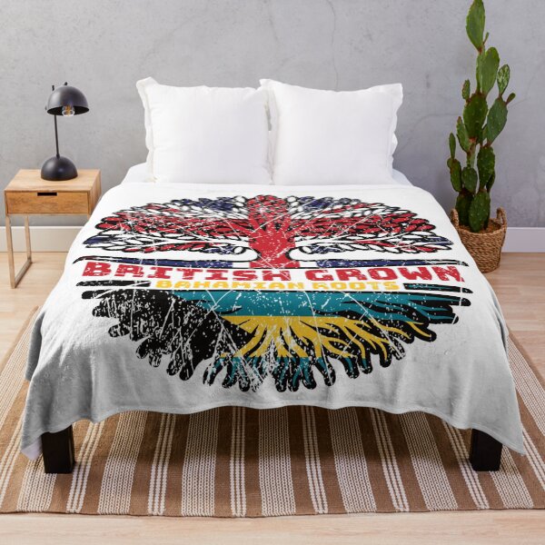 Item preview, Bahamas Bahamian Uk United Kingdom British Tree Roots Flag designed and sold by FlagX.