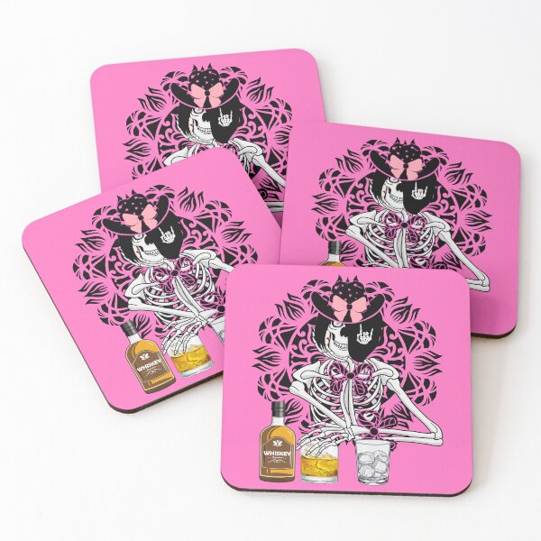 Item preview, Dark Coquette cowgirl skeleton come drink with me. designed and sold by janice56.