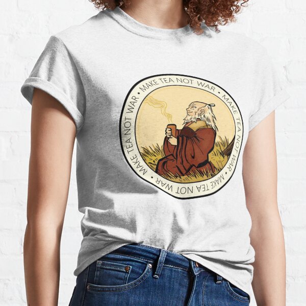 Vista previa del artículo con la obra «El tío Iroh hace que Tea Avatar sea el último maestro del aire», diseñado y vendido por KataangClothing.