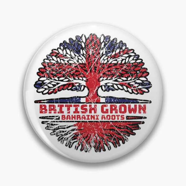 Item preview, Bahrain Bahraini British UK Tree Roots Flag designed and sold by FlagX.