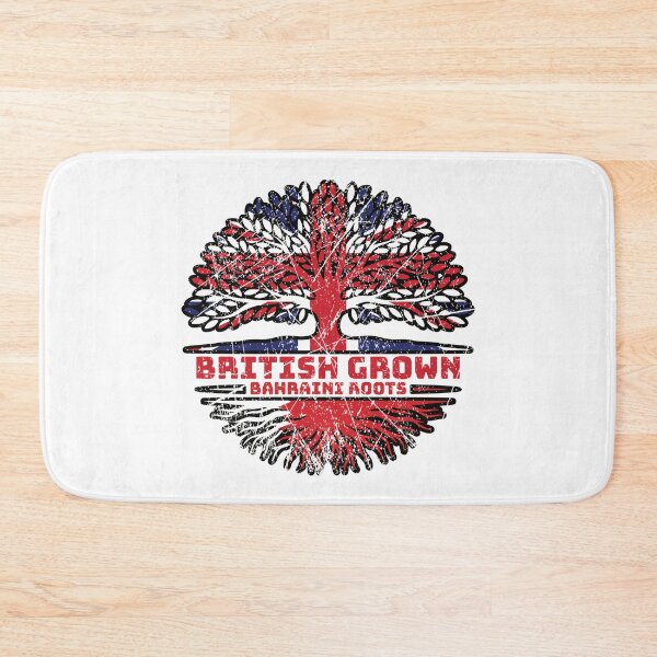 Item preview, Bahrain Bahraini British UK Tree Roots Flag designed and sold by FlagX.