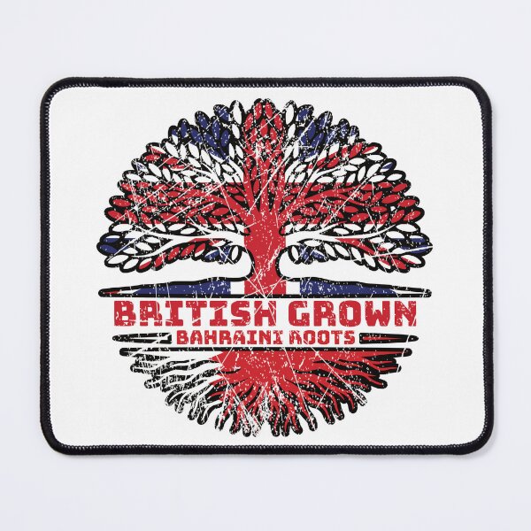 Item preview, Bahrain Bahraini British UK Tree Roots Flag designed and sold by FlagX.