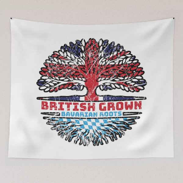 Item preview, Bavaria Bavarian Uk United Kingdom British Tree Roots Flag designed and sold by FlagX.