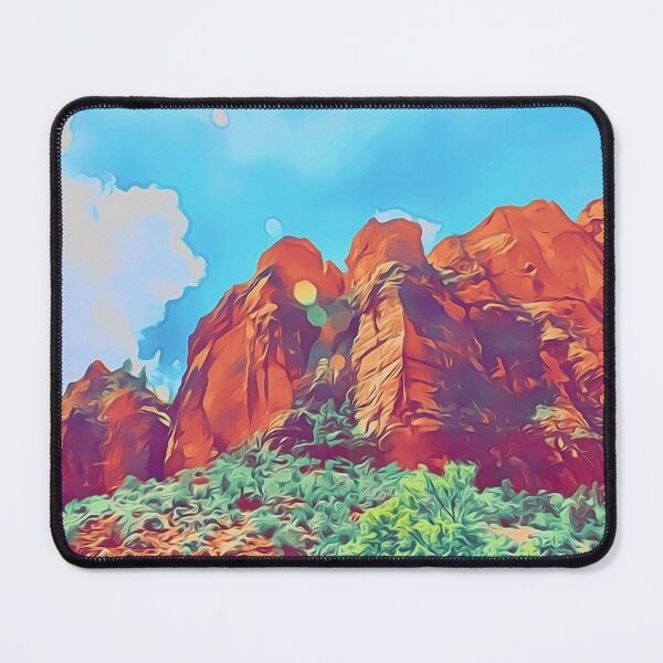 Item preview, looming cliffs at zion national park designed and sold by thesamesky.