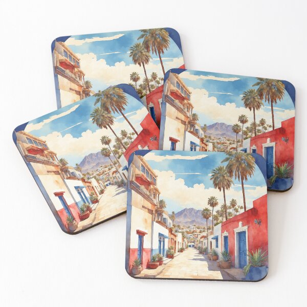 Item preview, Todos Santos Baja California Sur Mexico Vintage Travel Tourism designed and sold by TravelersGems.