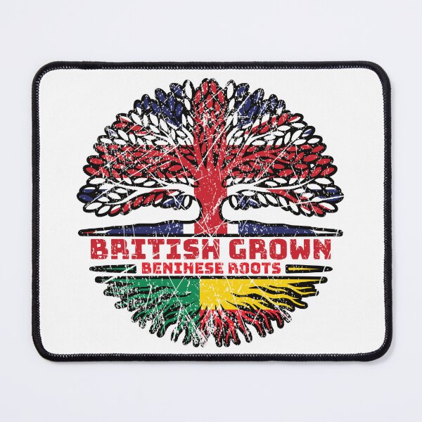 Item preview, Benin Beninese British UK Tree Roots Flag designed and sold by FlagX.
